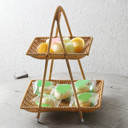 Handmade Fruit Basket Tray for Kitchen