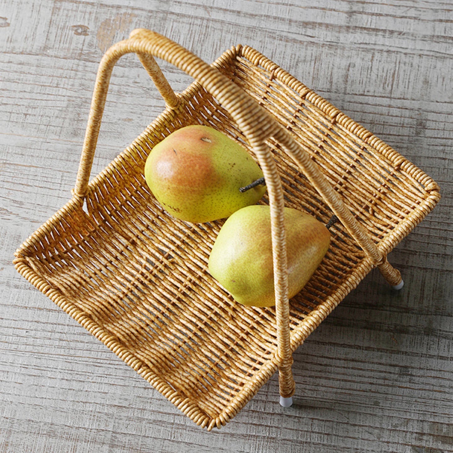 Handmade Fruit Basket Tray for Kitchen