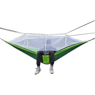 Automatic Mosquito Camping  HammockPole Hammock