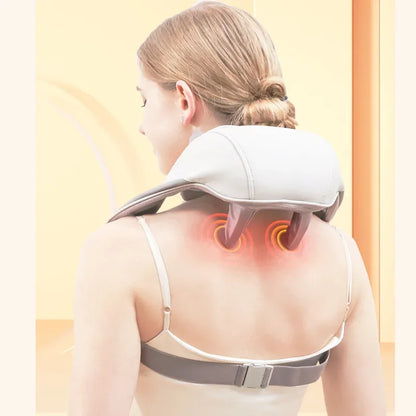 Neck and Shoulder Massager-5D Kneading Massage with Heat Therapy