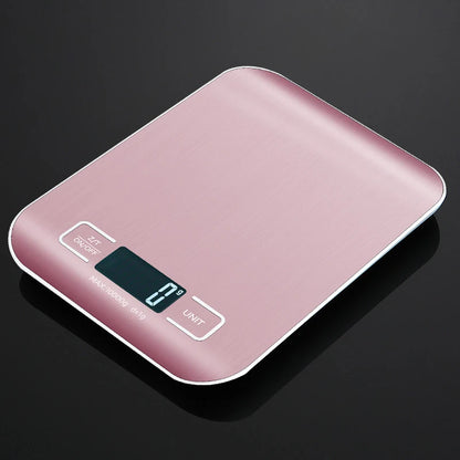 Rechargeable Kitchen Scale LCD Display 5kg/10kg